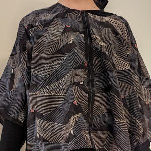 Pretty Silk Cocoon house loose top NEW